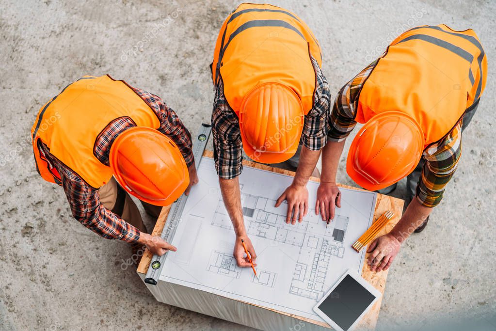 Cantiere di nuova costruzione civile